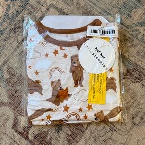 Little Sleepies Beary Sleepy Two Piece Short Sleeve